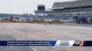 Orlando City Council approves $60 million for improvements to Camping World Stadium