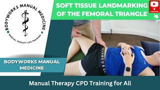 Soft Tissue Landmarking of the Femoral Triangle