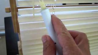 EZ Wand - How it works on Horizontal Window Blinds (Motorized Blinds)