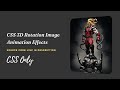 3D Rotating Image Slider Using HTML and CSS | Keyframe Effects