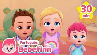 Vá Embora, Sonolência ᶻ 𝗓 𐰁 | Quando ter sono | +Completo | Bebefinn em Português - Canções Infantis