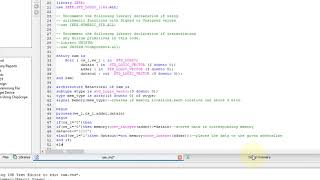 VHDL Program for RAM(16*4)-74ls189