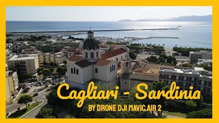 Cagliari Sardinia - beautiful City by Drone Dji Mavic Air 2