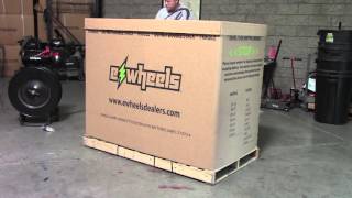 E-Wheels Scooter Packaging \u0026 Shipment