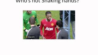 Evra-Suarez HandShake