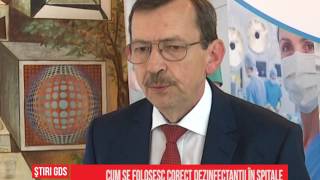 Cum se folosesc corect dezinfectanţii în spitale