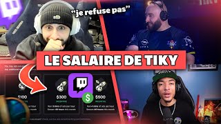 TIKY EXPOSE SON SALAIRE AVEC LES PUBS TWITCH - Best Of LoL #873 Réactions