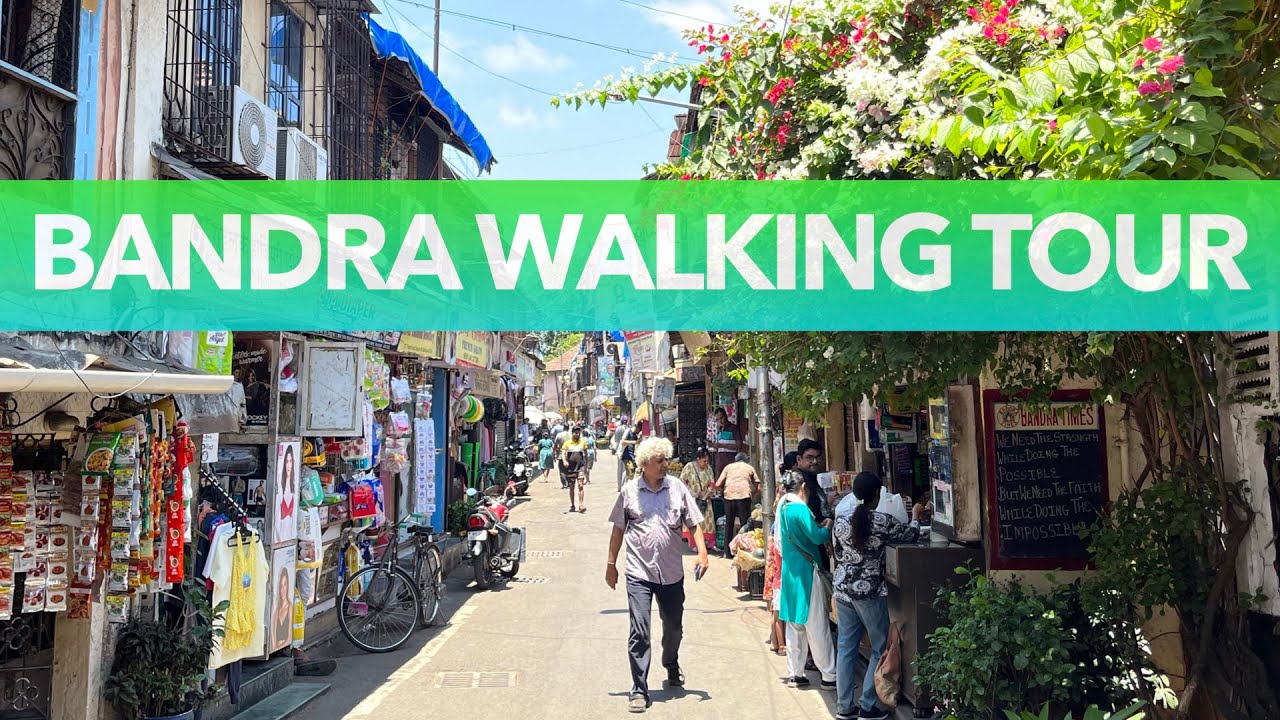 Mumbai Walk - Bandra - Bazar Road, Hill Road - Mumbai Bombay, Walking ...