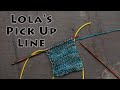 Knit Tip: Lola's Pick Up Line (aka an easier way to pick up stitches on the edge of your knitting)