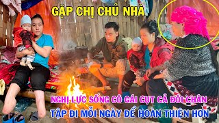 GẶP CHỊ CHỦ NHÀ CHO 2 MẸ CON EM MAI CỤT ĐÔI CHÂN, NGHỊ LỰC SỐNG ĐỂ EM TẬP ĐI ĐƯỢC SAU 24 NĂM CHỈ BÒ