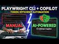 Playwright CLI Tutorial: Token-Efficient Automation with GitHub Copilot AI Agent