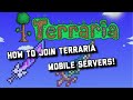 How To Join Terraria Mobile Servers! (IOS/ANDROID) (PUBLIC SERVER) | Terraria 1.3