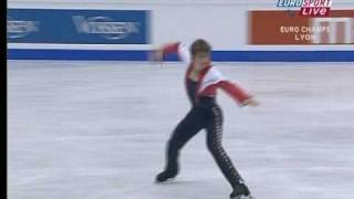 2006 Euro Brian Joubert free programm with K\u0026C