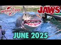 Universal Studios Hollywood - June 2025 Walkthrough: Jaws 50th Anniversary [4K]