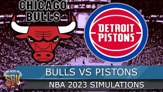 Chicago Bulls vs Detroit Pistons - NBA In Paris 1/19/2023 Full Game Highlights (NBA 2K23 Sim)