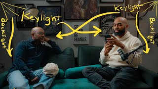 Two Person Budget Lighting Setup That Makes Your Videos Look GOOD!