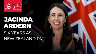 Jacinda Ardern - New Zealand PM over the years