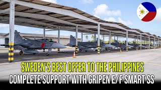 12 + 2 JAS GRIPEN E/F WITH FULL SUPPORT SWEDEN'S BEST OFFER FOR THE PHILIPPINES