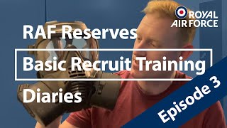 RAF Basic Recruit Training Course Diaries 3: Chemical, Biological, Radiological \u0026 Nuclear Training