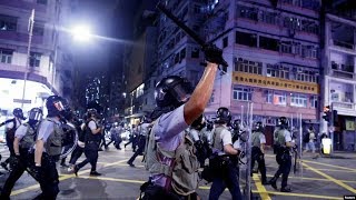 VOA连线（何俊仁）：香港抗议中的暴力使用问题，双方各有说法？