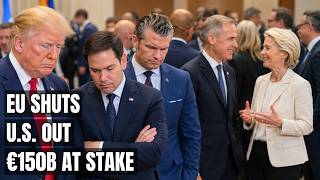 TRUMP STUNNED as EU Cuts Off U.S. Defense Tech — Canada Wins €150B Access!