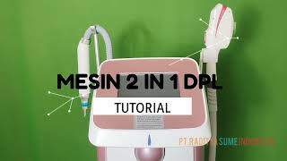 Preview Tutorial 2 in 1 DPL \u0026 Picolaser #tutorial #preview #lasertreatment