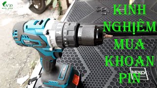 Mua Khoan Pin Trên Mạng  Loại Nào Tốt? | Ngọc Đình Event