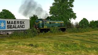 TEM2-6271. Great diesel locomotive sound