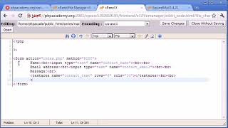 Beginner PHP Tutorial 100 Creating a Simple Contact Form Part 1 