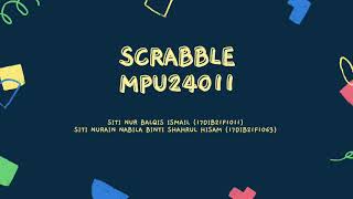 TUNJUK CARA SCRABBLE MPU24011