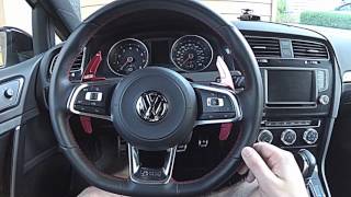 MK7 GTI Leyo Motorsports Paddle Shift Extensions + Billet Aluminum Knobs!