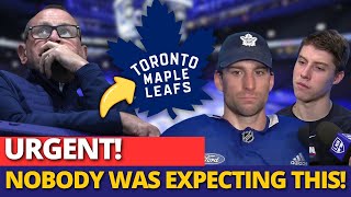 NOW! BIG BLOW FOR THE LEAFS! EXIT HAPPENING! MAPLE LEAFS NEWS