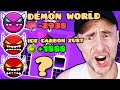 The OLDEST DEMONS of EACH DIFFICULTY [Geometry Dash]