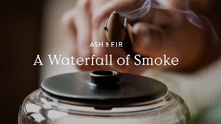 The Coolest Way to Relax | The Ash \u0026 Fir Backflow Incense Burner