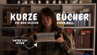 Kurze Bücher, die lange nachwirken | Buchempfehlungen