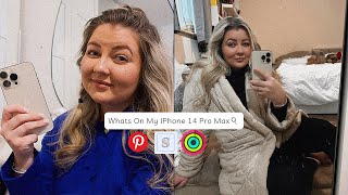 WHATS ON MY IPHONE 14 PRO MAX