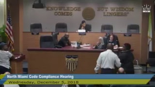 Code Compliance Hearing - 12/05/18 pm