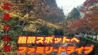 広島の紅葉の名所へドライブ！