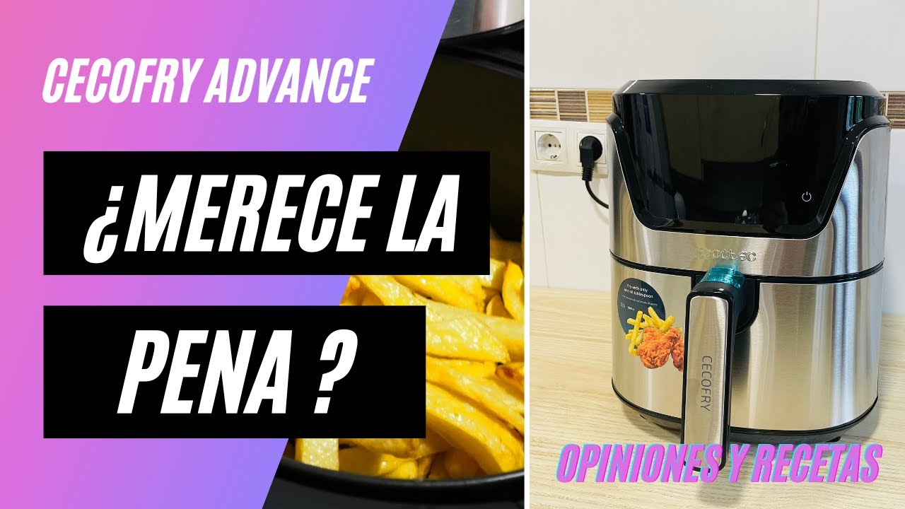 FREIDORA DE AIRE (sin Aceite) CECOTEC Cecofry | 🍟 RECETAS Y OPINIONES ...