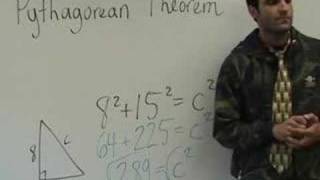 Algebra - Pythagorean Theorem