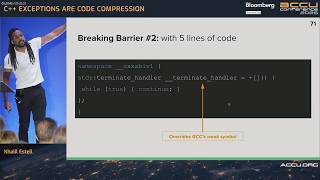 C++ Exceptions - Khalil Estell