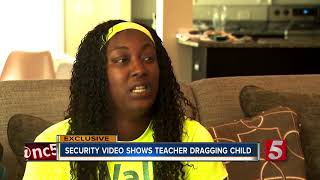 School security video shows teacher dragging elementary student