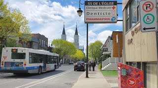 4K Sunny Day Walking in Montreal (Verdun Borough) - Canada Spring 2021