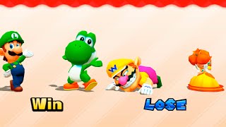 Mario Party Series - Mario Vs Rosalina Vs Wario Vs Yoshi Vs Toadette Vs Toad Vs Daisy