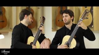 Tomasi-Musso Guitar Duo plays Elegia from Sonatine by A. Tansman on a HE Torres and Natural Lattice