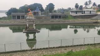 Shri Amrutheshwara Swami Temple, Belur , Vishnusamudhra lake. #shivatemple