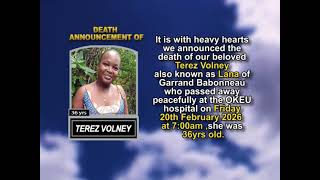 Terez Volney ~ Medium Obituary