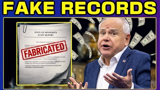 Tim Walz Exposed For Faking Financial Records In State Audit