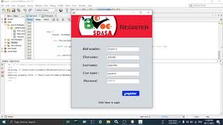 #netbeans JAVA LOGIN FORM WITH ⚠️MS ACCESS DATABASE #20USS111