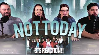 BTS "Not Today" Reaction - Woh this was intense! And we Loved it 😁 | Couples React